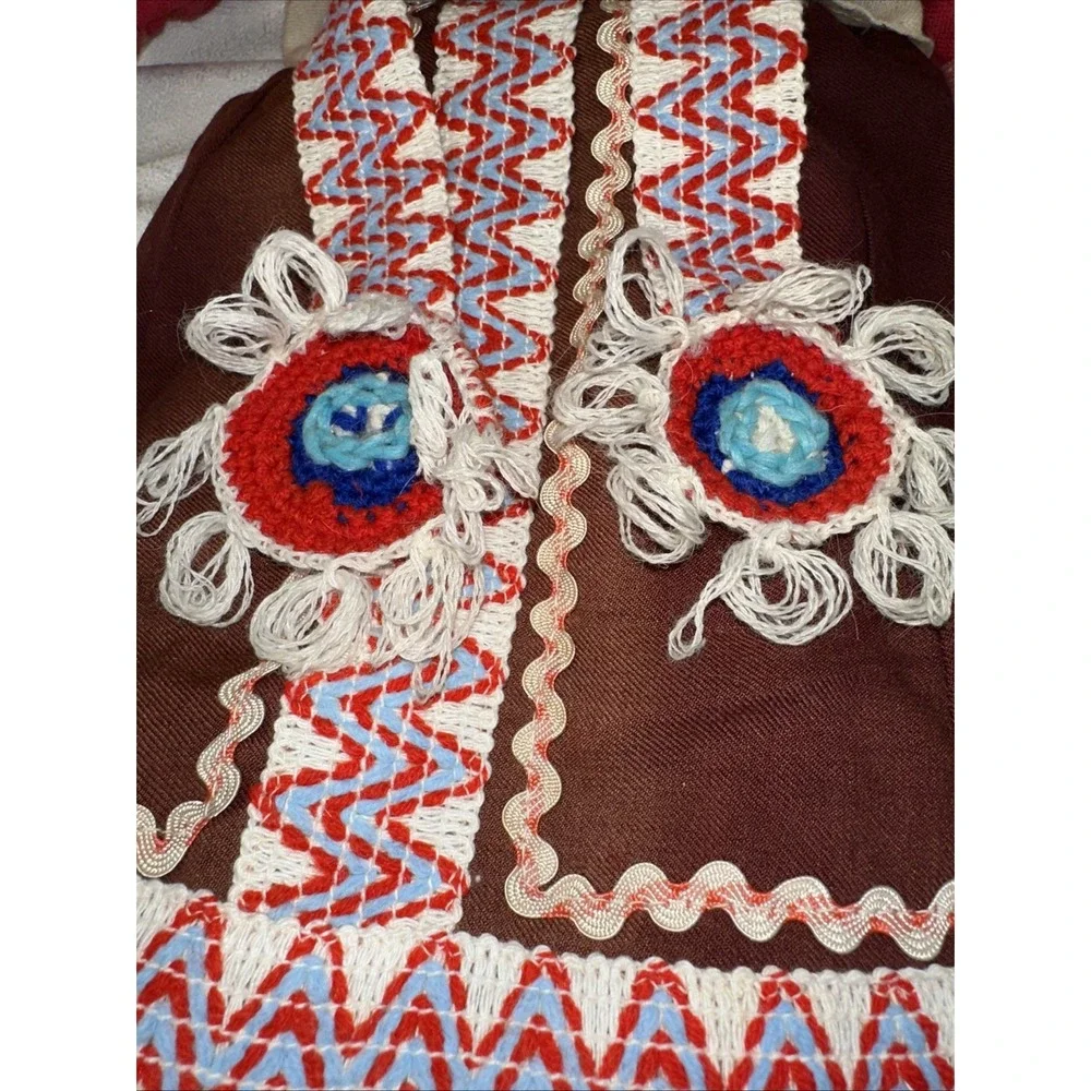Vintage Russian Cloth Doll Hand Sewn 24 inches